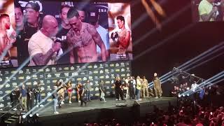 UFC 300 | Ceremonial Weigh In | Justin Gaethje vs Max Holloway