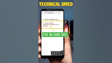 dash.cloudflare.com Please unblock challenges.cloudflare.com to proceed