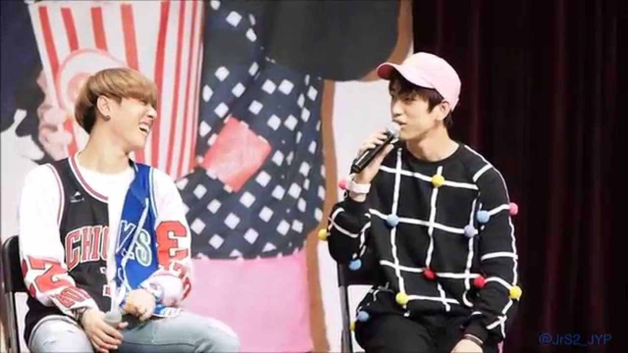 150725 미니팬미팅 주니어 Q&A