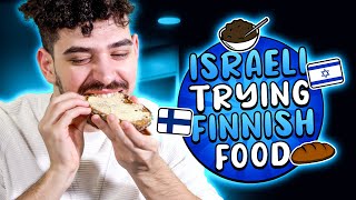 Israeli Trying Finnish Food  'FEELS LIKE I'M CHEWING A TYRE'