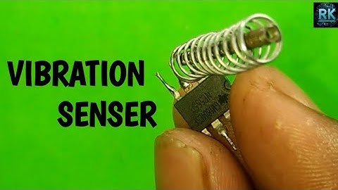 Vibration Sensor Using ic NE 555