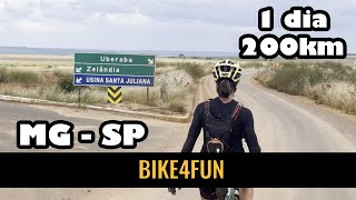 BIKE4FUN BRASIL 84 - Grazi quebrando os 200km no mesmo dia - MG a SP