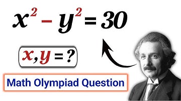 Math Olympiad Algebra Question | How to solve for "x" and "y" ?