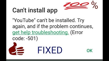 Youtube update error code - 501 (fixed)