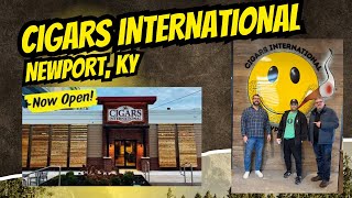 Checking out Cigars International in Newport KY