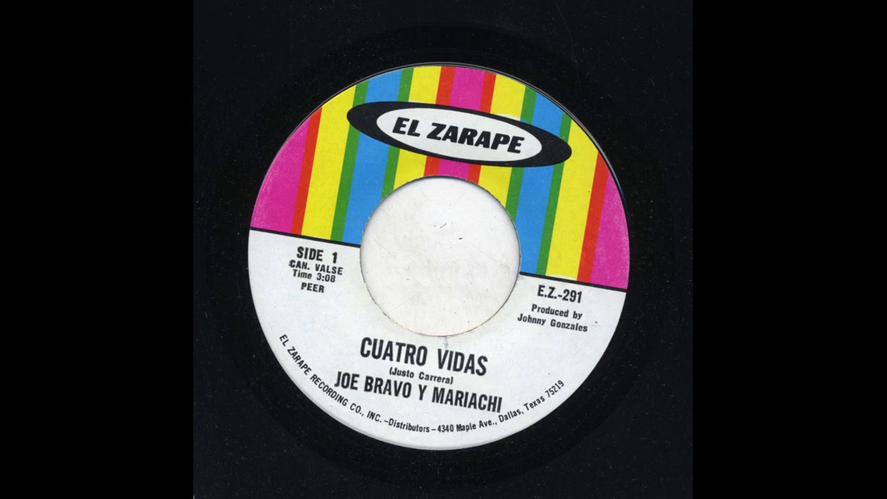 Joe Bravo - Cuatro Vidas - El Zarape ez-291-a