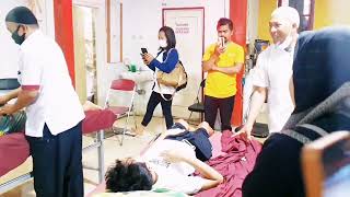 Terapi Saraf Terjepit Sudah Mulai Lari Ke Tulang Ekor Dan Alhamdullilah Sudah Mulai Belajar Berjalan Resimi