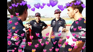 RedBull and AlphaTauri Funny Moments (Max Verstappen, Pierre Gasly, Sergio Perez, Yuki Tsunoda..)