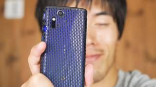 メッシュ感がかっこいいXperia acro用ケースレビュー Case for Xperia acro Review