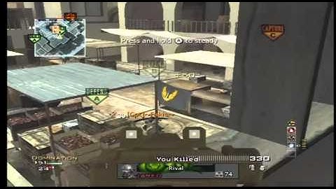 MW3 Wii Domination MP7 M.O.A.B