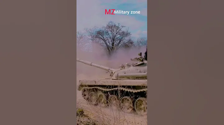 The Russian T-72 main battle tank