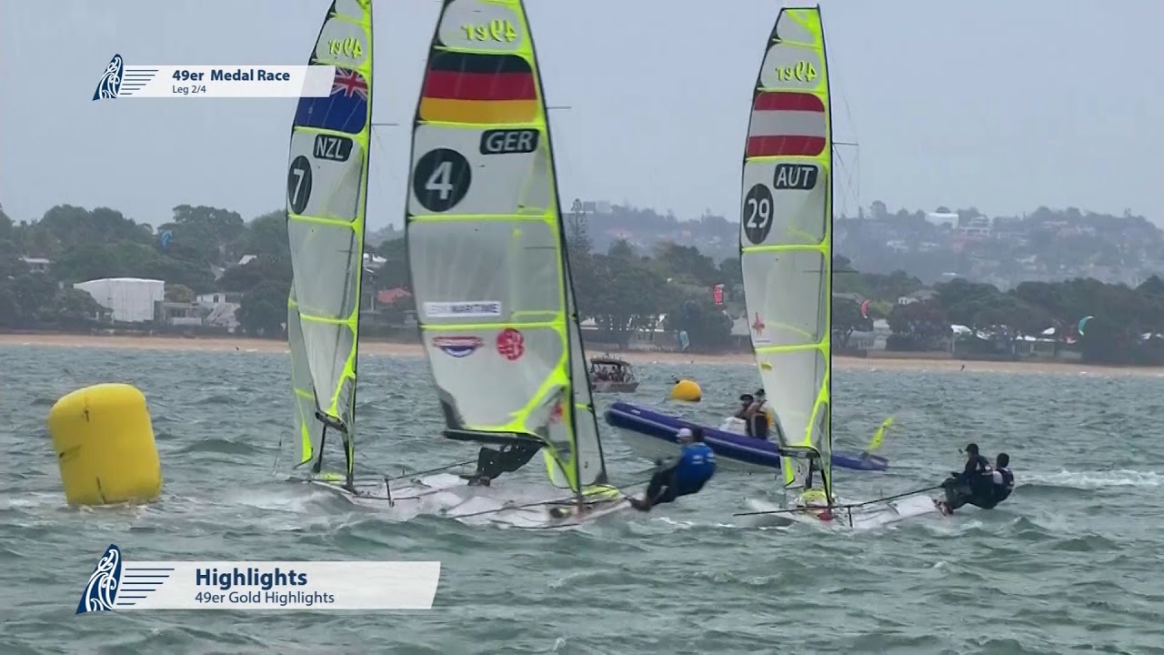 ⁣2019 49er World Championships - Medal Race