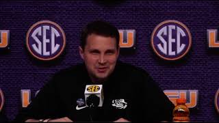 LSU HC, Will Wade, on Arkansas after Their Loss to the Razorbacks in the SEC Tournament