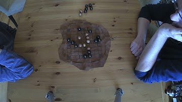 First game of Tablut (timelapse)