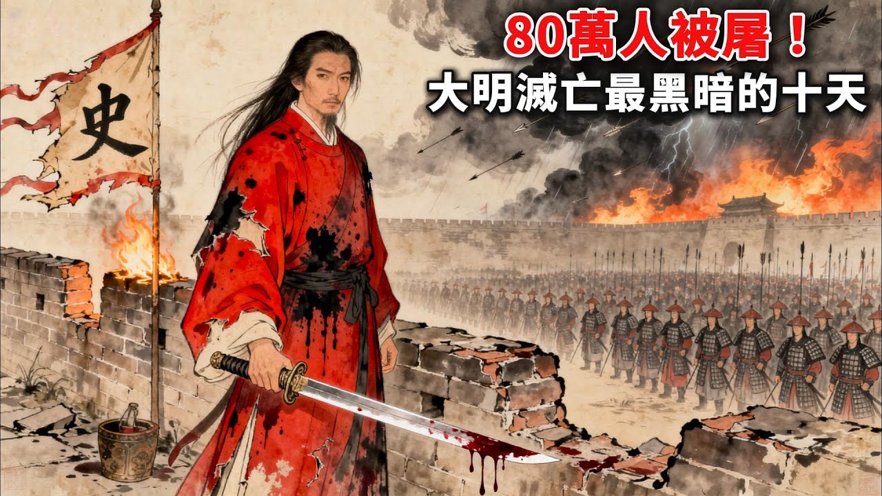 揚州十日與嘉定三屠：大明滅亡時的至暗時刻，除了反抗還有怎樣的人性淪喪？| 睡前歷史故事