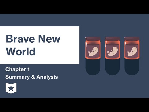 Brave New World Chapter 1 Summary Analysis Aldous Huxley