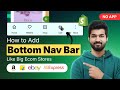 Add a Sticky Bottom Navigation Bar in Shopify | Without App | #shopify
