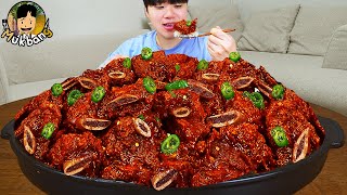 видео: ASMR MUKBANG | Огромная говядина Галби-джим, колбаса, корейская домашняя еда рецепт ! принимать пищу картинка: ASMR MUKBANG | Огромная говядина Галби-джим, колбаса, корейская домашняя еда рецепт ! принимать пищу