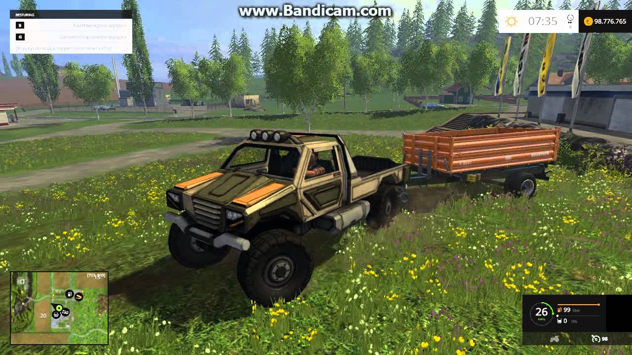 Farming Simulator 2015 - fs15 Awesome jeep GEKKO UTILITY VEHICLE - YouTube