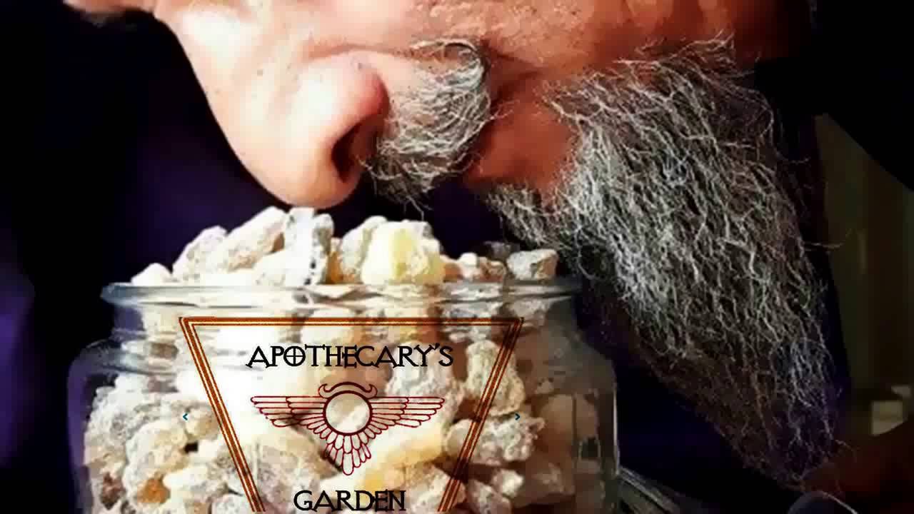 A Frankincense distillation-Apothecary's Garden Workshop
