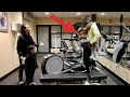 LONDON GOT HURT IN THE GYM ! (Prank on Mom)