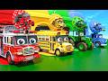 La Granja de Don MacDonald  | Huevos coloridos | Coches para niños Canções Infantis