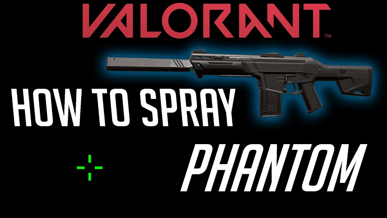 How to spray pattern of the "Phantom" like a PRO spray control!