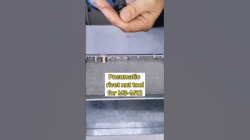 Pneumatic rivet nut tool, capable of riveting all M3-M12 specifications