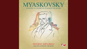 Overture in G Major for Symphony Orchestra