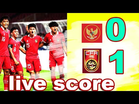 🔴LIVE SCORE INDONESIA U20 VS CHINA U20 FRIENDLY MATCH