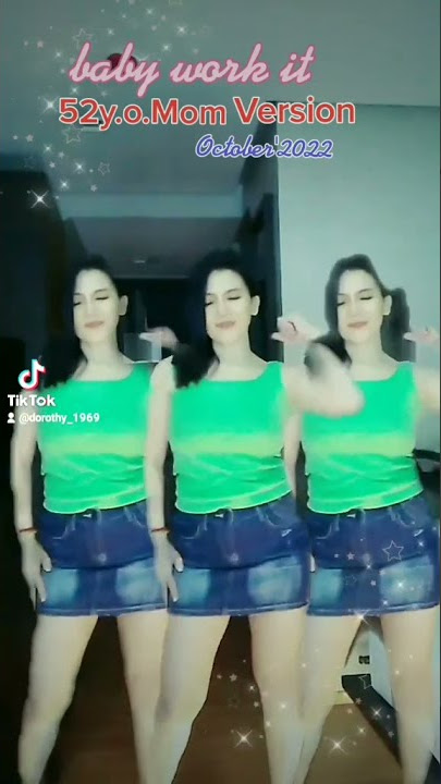 #Baby work it Tiktok Dance Challenge 52y.o.MomVersion