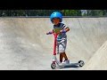 INSANE 2 YEAR OLD SCOOTER TRICKS!