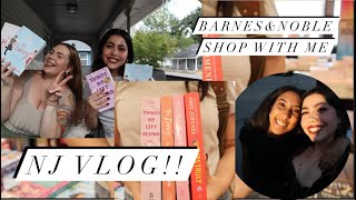 Visiting NJ Vlog!! || CAS concert , Barnes & Noble shop w/me , and haul