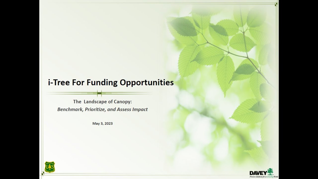 iTree for Funding Opportunities Benchmarking and Prioritizing Impacts YouTube