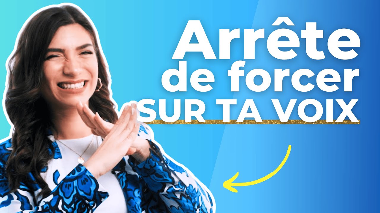 Chanter pas fort et JUSTE sans FORCER, 3 ÉTAPES CLÉS !