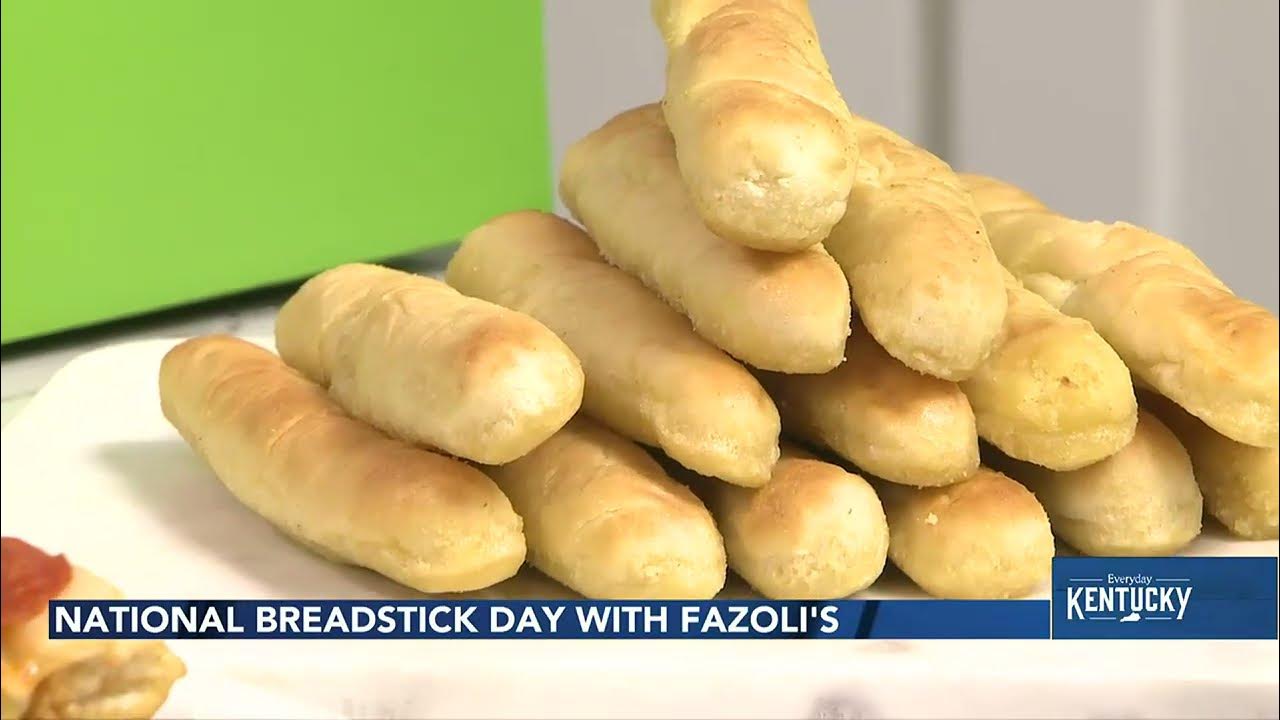 Corey Nelson Fazoli's National Breadstick Day YouTube