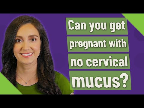 Can you get pregnant with no cervical mucus?