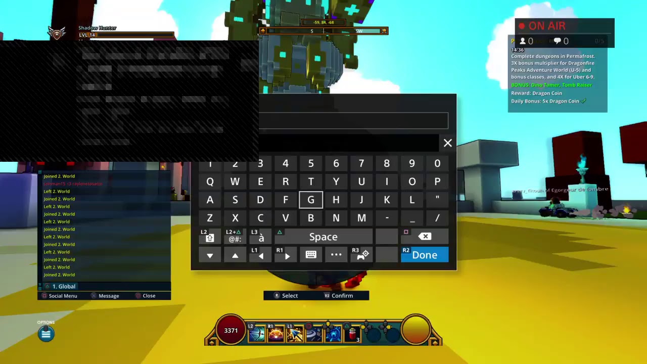 Farming for 1 hour|trove