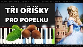 Tři oříšky pro Popelku - znělka - Drei Haselnüsse für Aschenbrödel (piano tutorial | jak hrát)