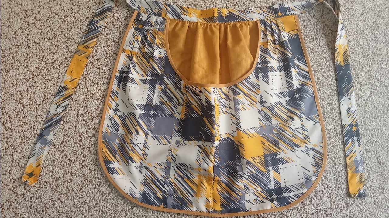 عمل مشروع مربح تفصيل وخياطة مئزر المطبخ