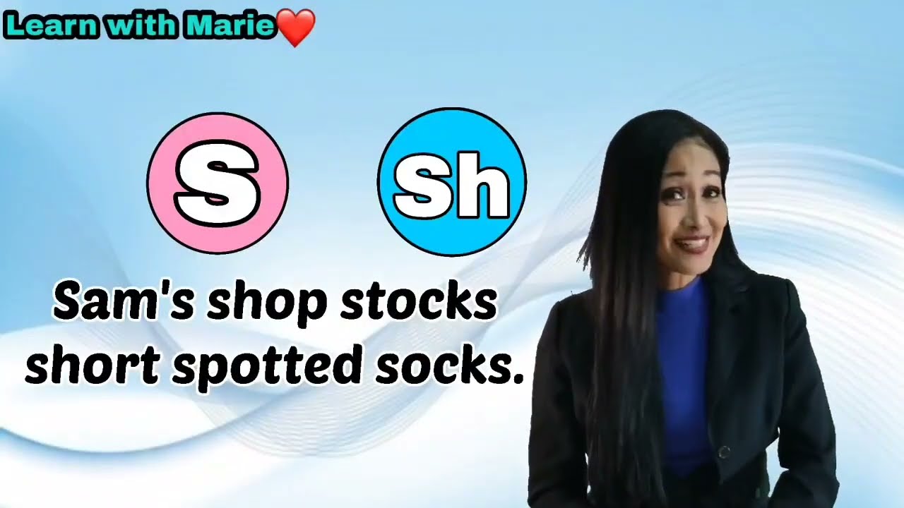 Be confident in speaking English/Tongue Twist Learn with Marie