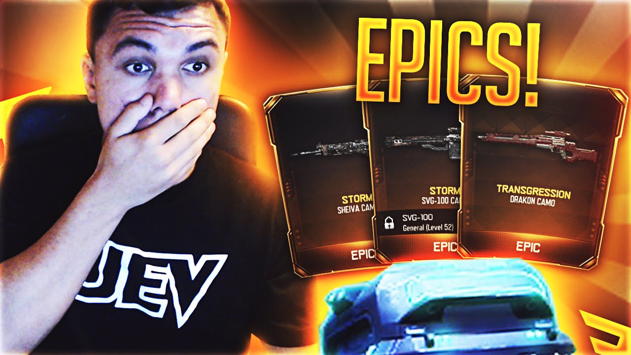 BEST BO3 SUPPLY DROP OPENING EVER! EPICS!