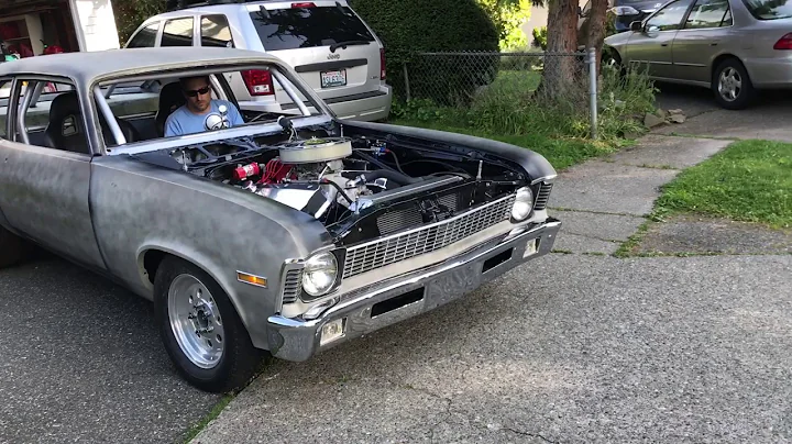 First drive Proj. Alice 1970 Nova BBC 468