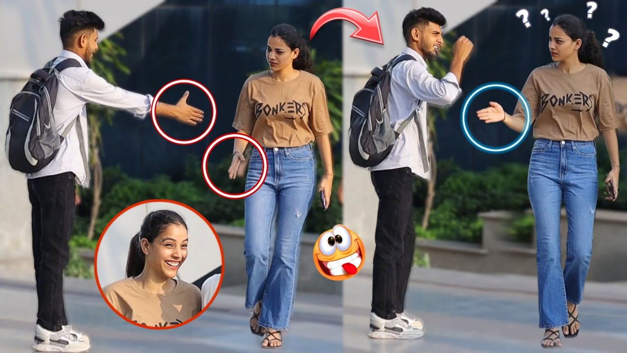 Very funny prank || Best Reaction Prank On Girls || Prank video || Funny Prank 2024