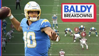 Breaking Down Justin Herbert's Spectacular Rookie Season | Baldy Breakdowns