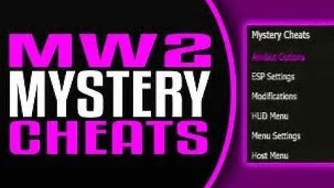 MW2 MYSTERY CHEATS NON HOST/HOST MENU SHOWCASE (1.14)