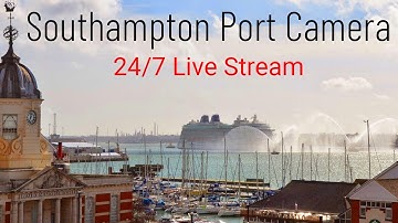 Port Cam - LIVE views of the Port of Southampton (Cruise Ships, Ferries, Tugs and Containerships)
