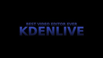 Kdenlive Tutorial - Cinematic Title Animation