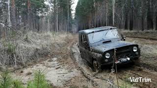 Испытание лебёдки. (Elektric Winch 12000lb)