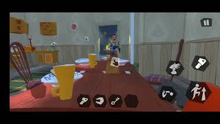 The Neighbor Got Someone In Basement:Hello Neighbor Mobile Act 1 Walkthrough screenshot 2